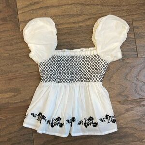 Janie and Jack, peplum top, 12-18 months